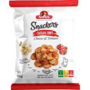 Cassava Chips Cheese & Tomato